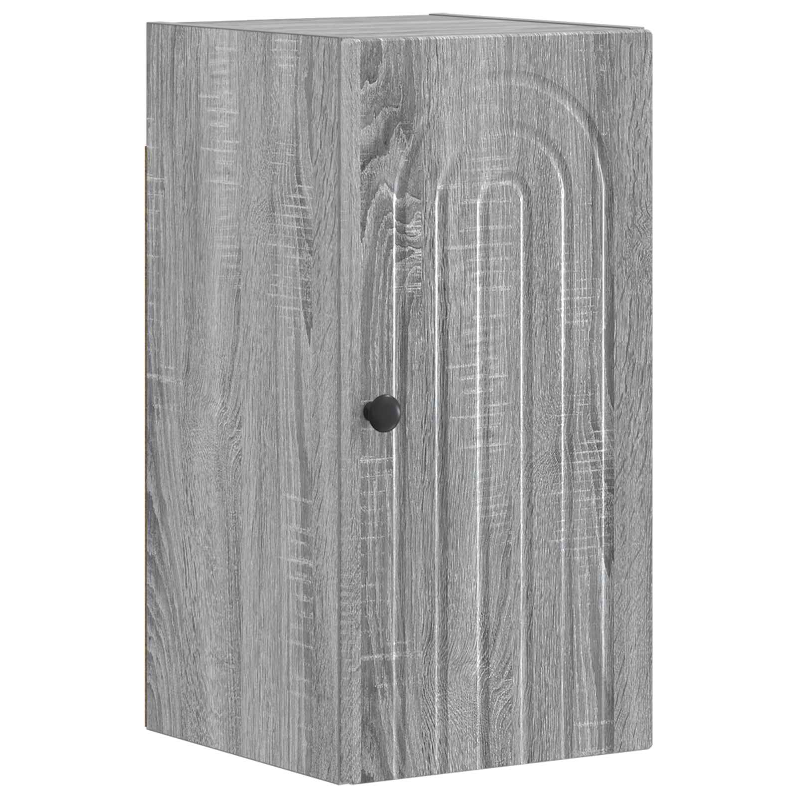 vidaXL Bathroom Wall Cabinet ALKMAAR Grey Sonoma 30 x 31 x 59 cm 2