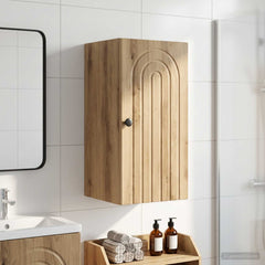 vidaXL Bathroom Wall Cabinet ALKMAAR Artisan Oak 30 x 31 x 59 cm 1