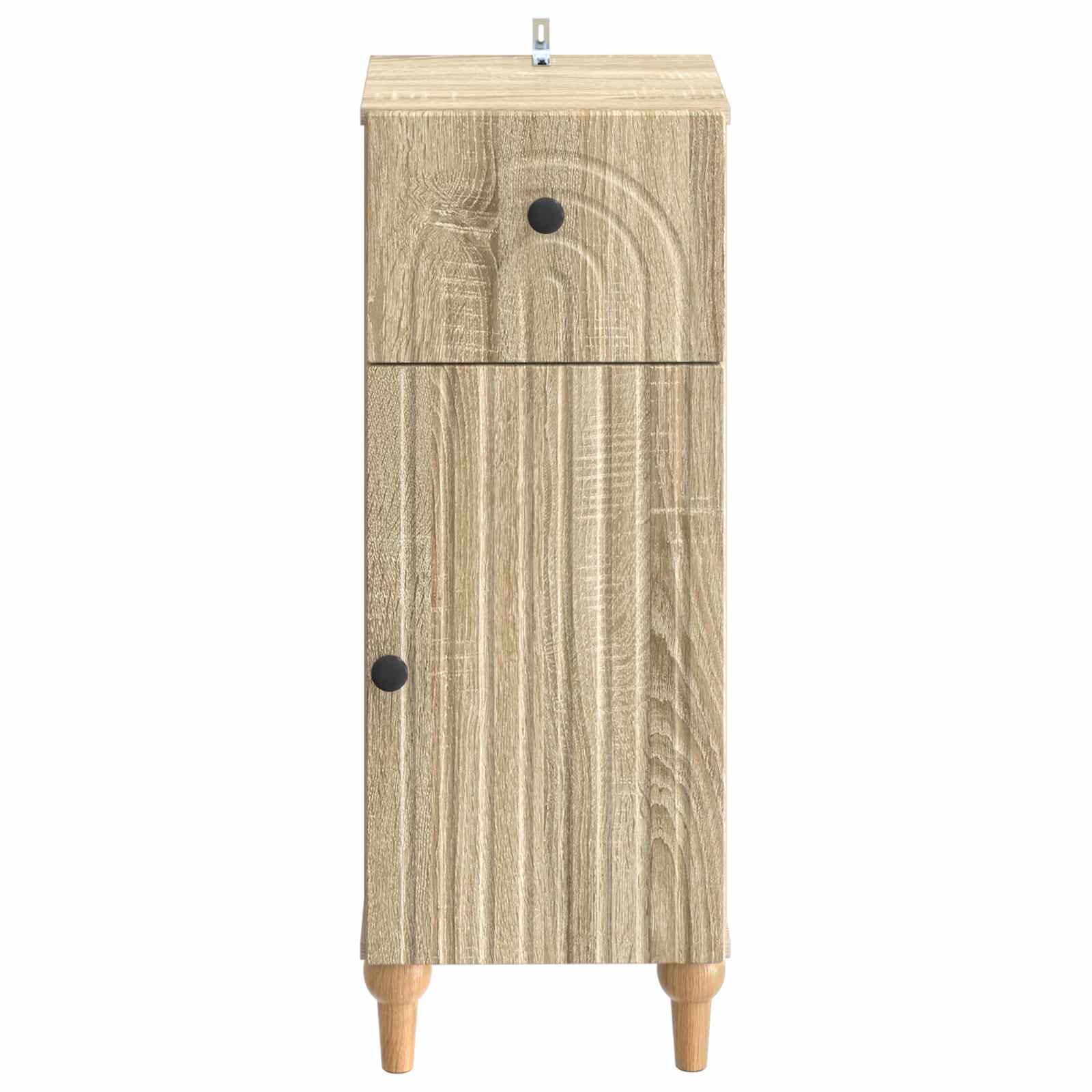 vidaXL Bathroom Storage Cainet ALKMAAR Sonoma Oak 30 x 31 x 80 cm 4