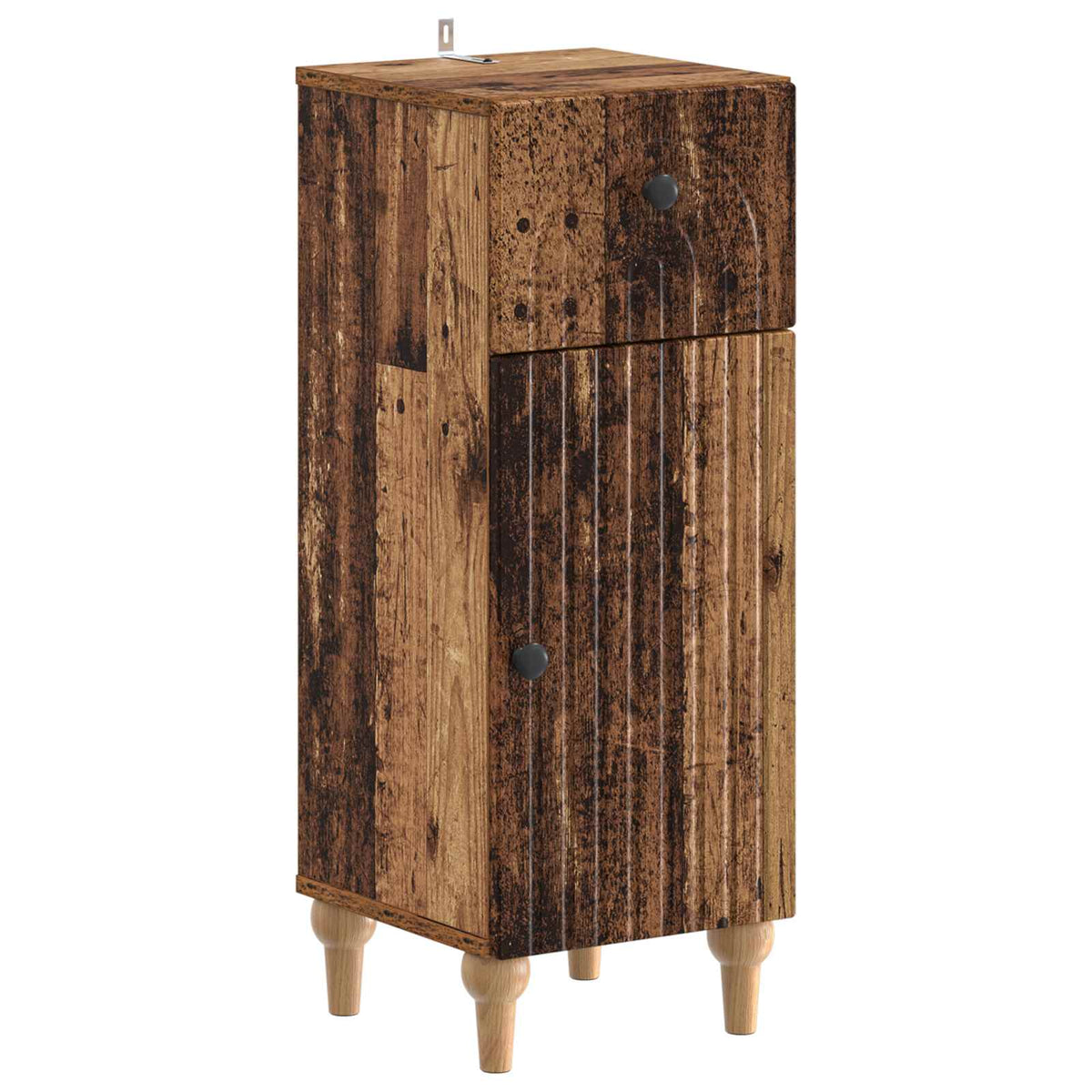 Bathroom Storage Cainet ALKMAAR 30 x 31 x 80 cm Old wood
