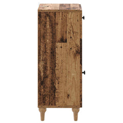 vidaXL Bathroom Storage Cainet ALKMAAR Old Wood 30 x 31 x 80 cm 5