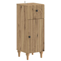 vidaXL Bathroom Storage Cainet ALKMAAR Artisan Oak 30 x 31 x 80 cm 2