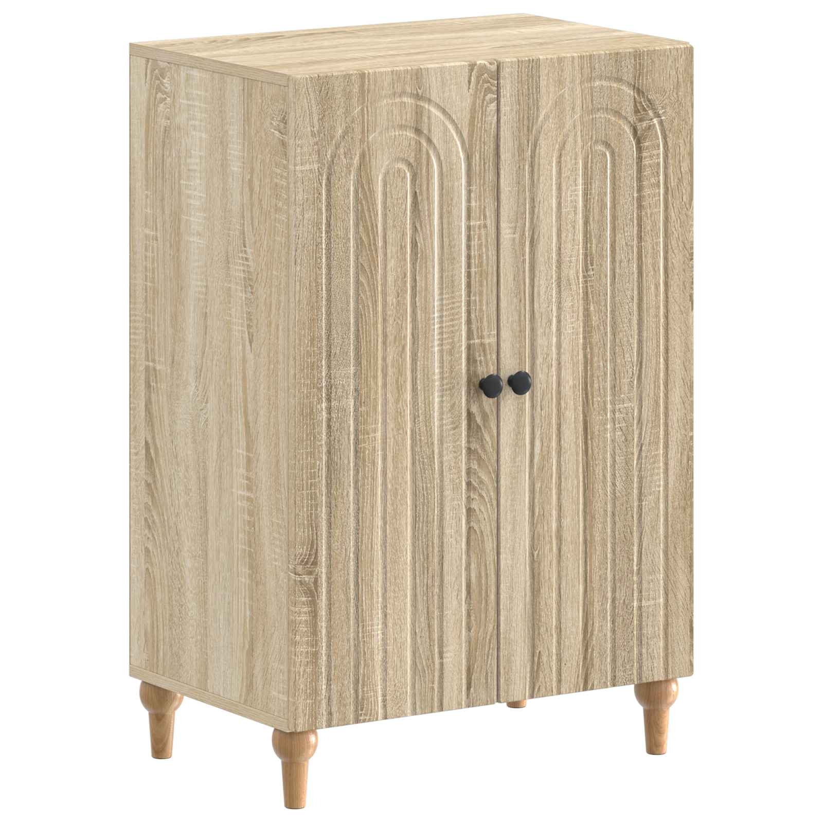 vidaXL Shoe Cabinet ALKMAAR 59.5 x 39.5 x 90 cm Engineered Wood 2