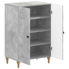 vidaXL Shoe Cabinet ALKMAAR 59.5 x 39.5 x 90 cm Engineered Wood 3