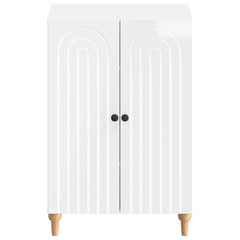 vidaXL Shoe Cabinet ALKMAAR 59.5 x 39.5 x 90 cm Engineered Wood 4