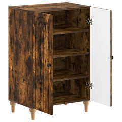 vidaXL Shoe Cabinet ALKMAAR 59.5 x 39.5 x 90 cm Engineered Wood 3