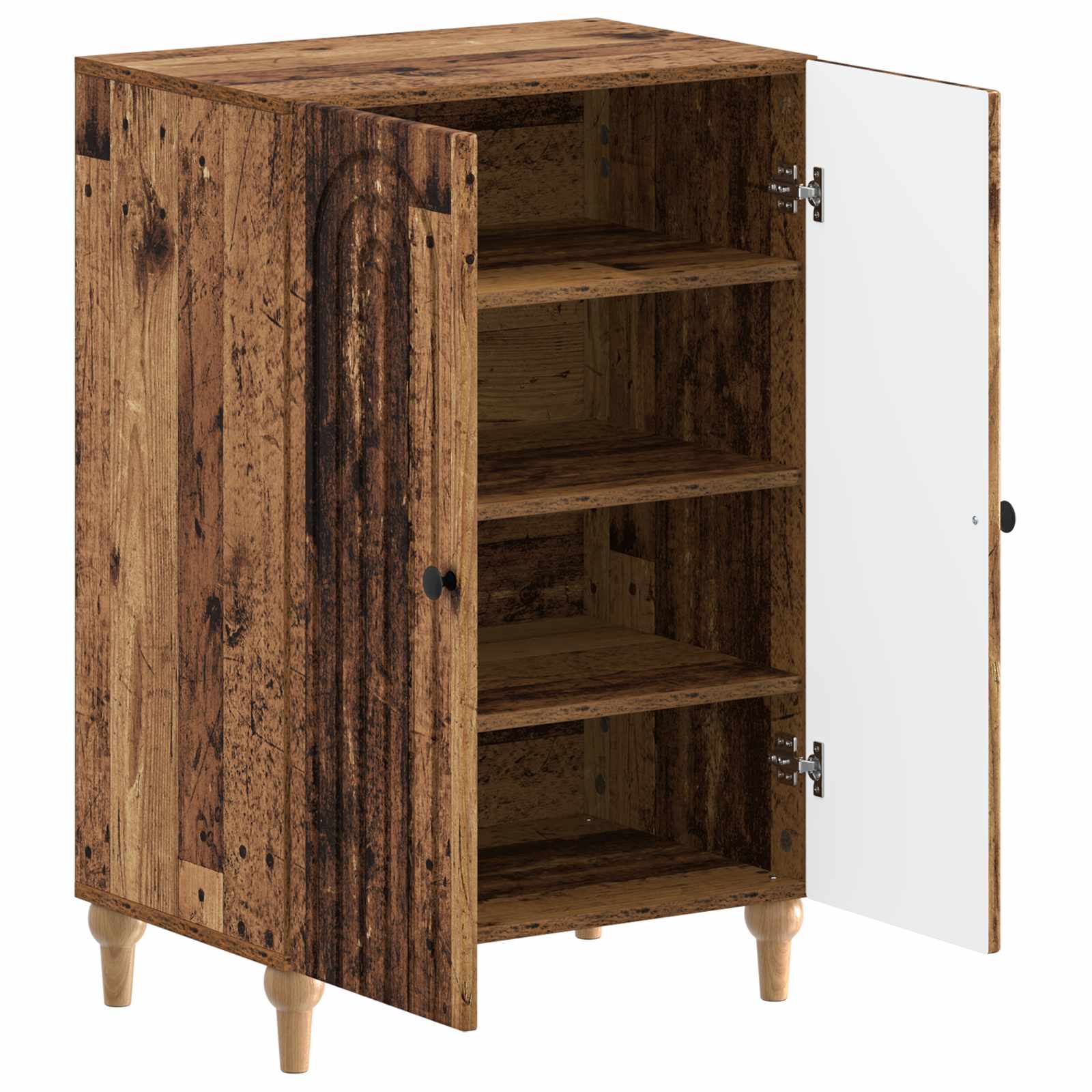vidaXL Shoe Cabinet ALKMAAR 59.5 x 39.5 x 90 cm Engineered Wood 3