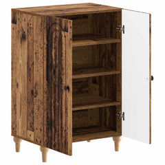 vidaXL Shoe Cabinet ALKMAAR 59.5 x 39.5 x 90 cm Engineered Wood 3