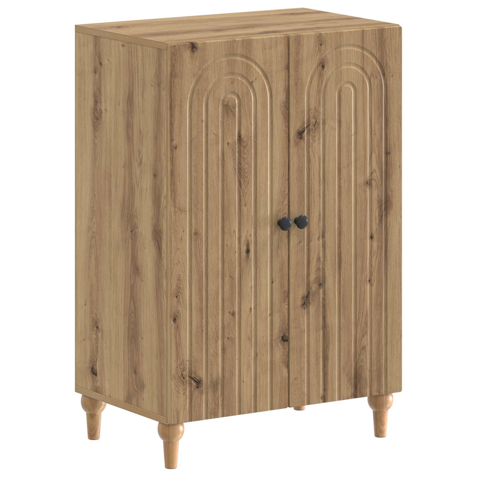 vidaXL Shoe Cabinet ALKMAAR 59.5 x 39.5 x 90 cm Engineered Wood 2