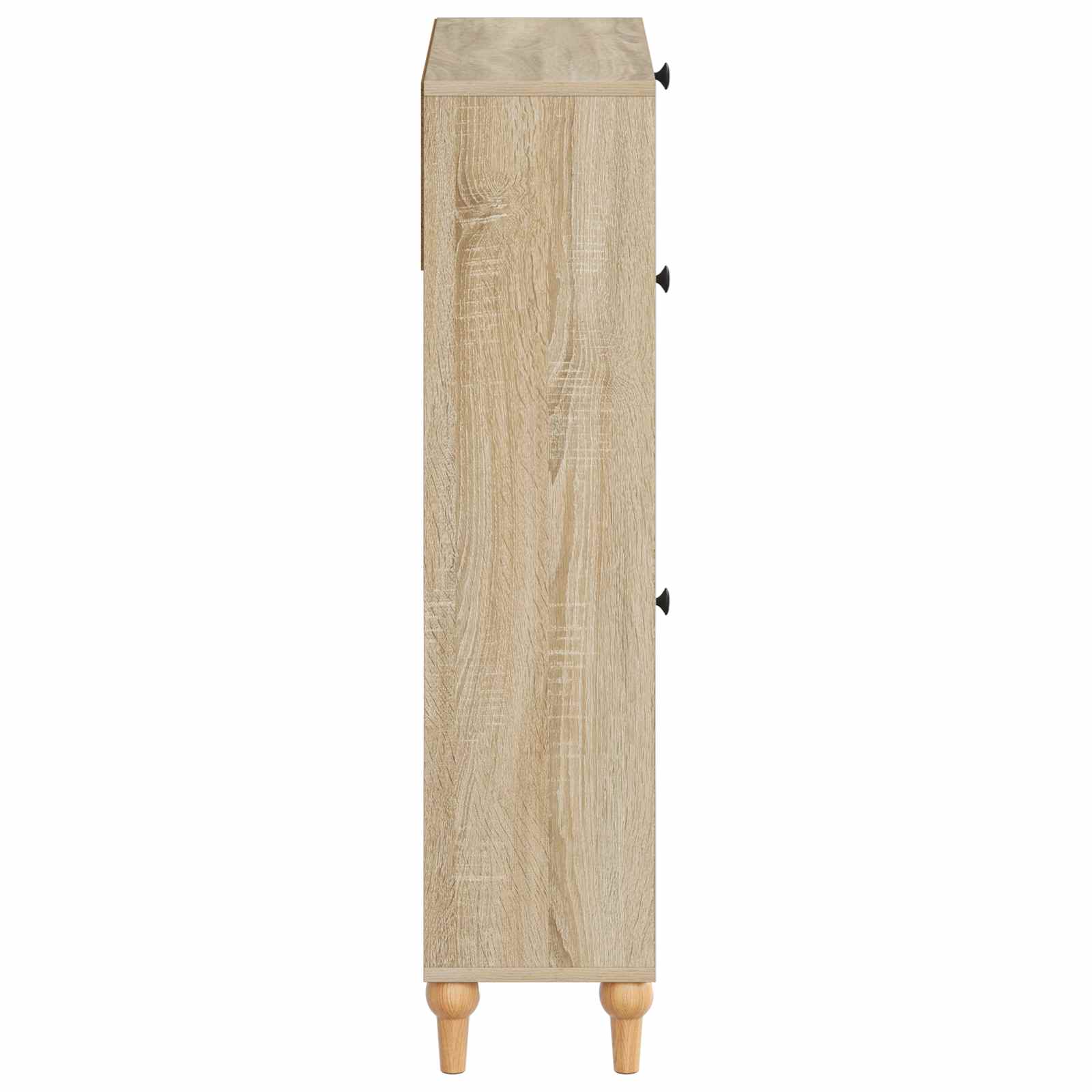 vidaXL Shoe Cabinet ALKMAAR 78 x 24 x 103 cm Engineered Wood 5