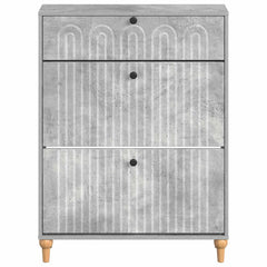 vidaXL Shoe Cabinet ALKMAAR 78 x 24 x 103 cm Engineered Wood 4