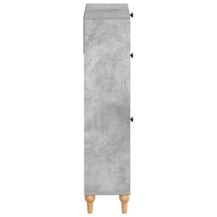 vidaXL Shoe Cabinet ALKMAAR 78 x 24 x 103 cm Engineered Wood 5