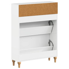 vidaXL Shoe Cabinet ALKMAAR 78 x 24 x 103 cm Engineered Wood 6