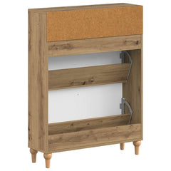 vidaXL Shoe Cabinet ALKMAAR 78 x 24 x 103 cm Engineered Wood 6
