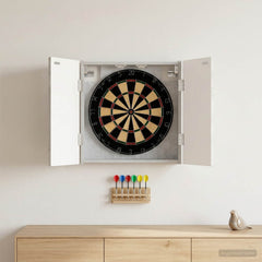 vidaXL Dartboard Cabinet ARNHEM Concrete Grey 52.5 x 10.5 x 53.5 cm 1