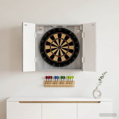 vidaXL Dartboard Cabinet ARNHEM Grey Sonoma 52.5 x 10.5 x 53.5 cm 1