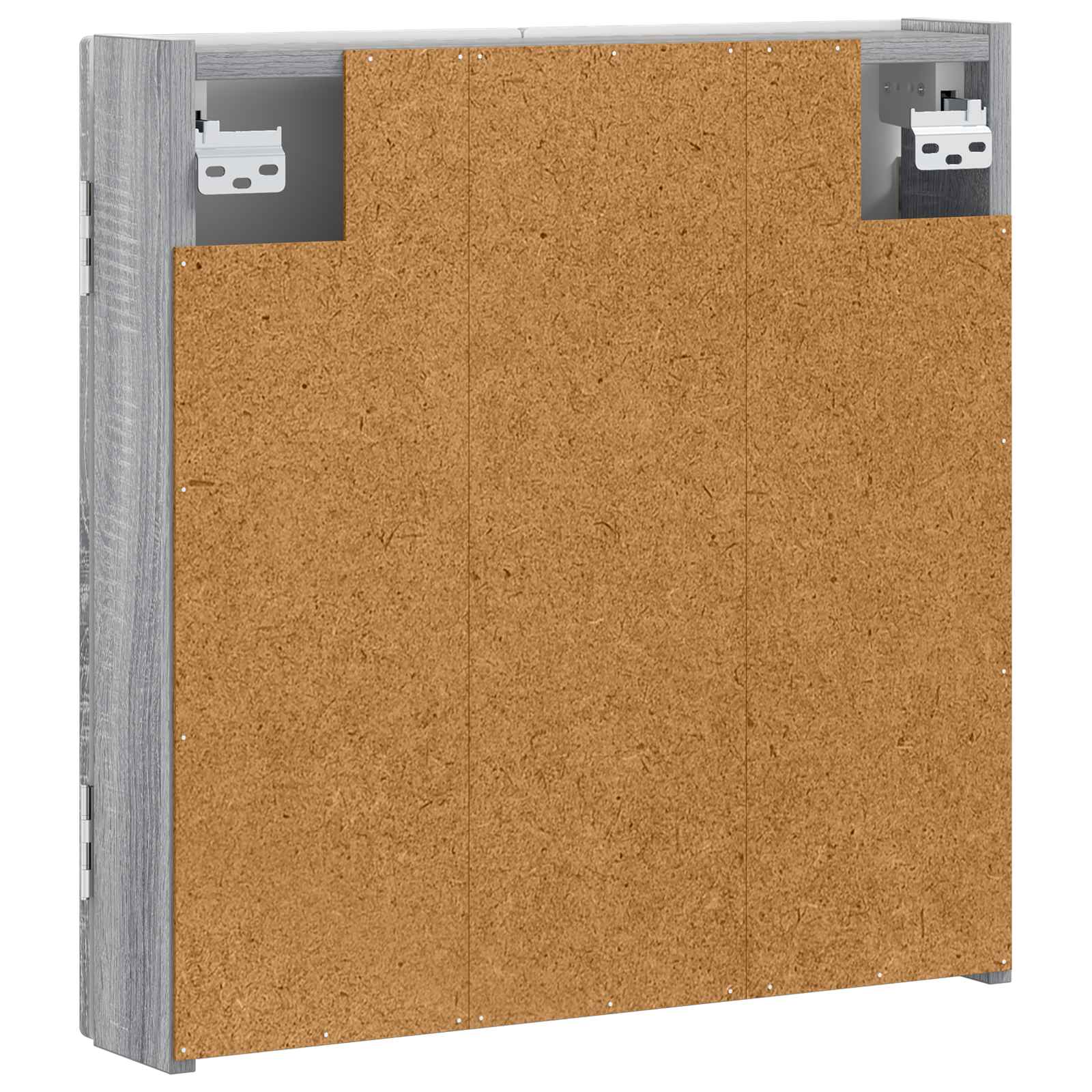 vidaXL Dartboard Cabinet ALKMAAR Grey Sonoma 52.5 x 10.5 x 53.5 cm 6