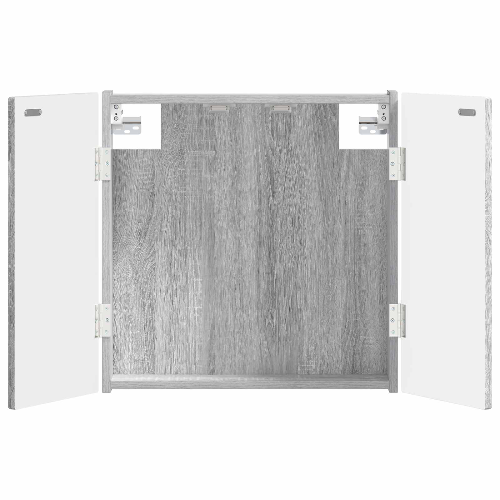 vidaXL Dartboard Cabinet ALKMAAR Grey Sonoma 52.5 x 10.5 x 53.5 cm 2