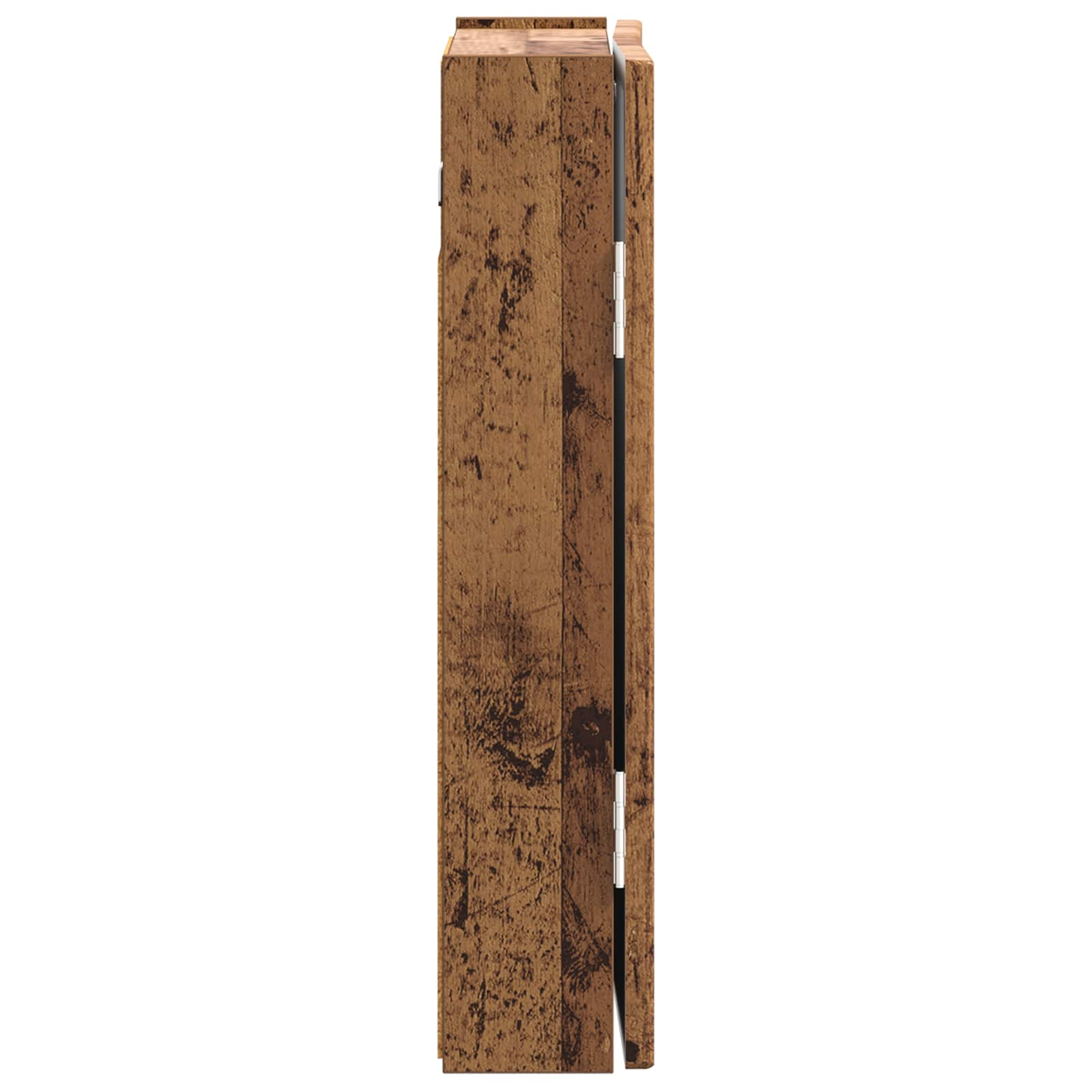 vidaXL Dartboard Cabinet ALKMAAR Old Wood 52.5 x 10.5 x 53.5 cm 5