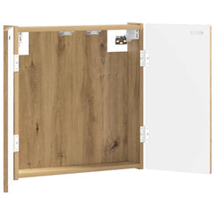 vidaXL Dartboard Cabinet ALKMAAR Artisan Oak 52.5 x 10.5 x 53.5 cm 3