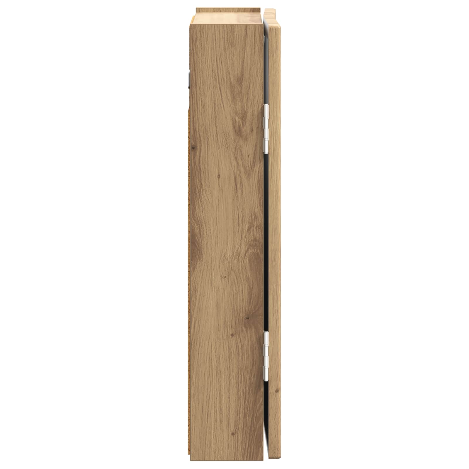 vidaXL Dartboard Cabinet ALKMAAR Artisan Oak 52.5 x 10.5 x 53.5 cm 5