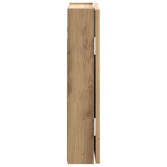 vidaXL Dartboard Cabinet ALKMAAR Artisan Oak 52.5 x 10.5 x 53.5 cm 5