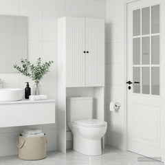 Toilet Cabinet ALKMAAR 66 x 25.5 x 190 cm White