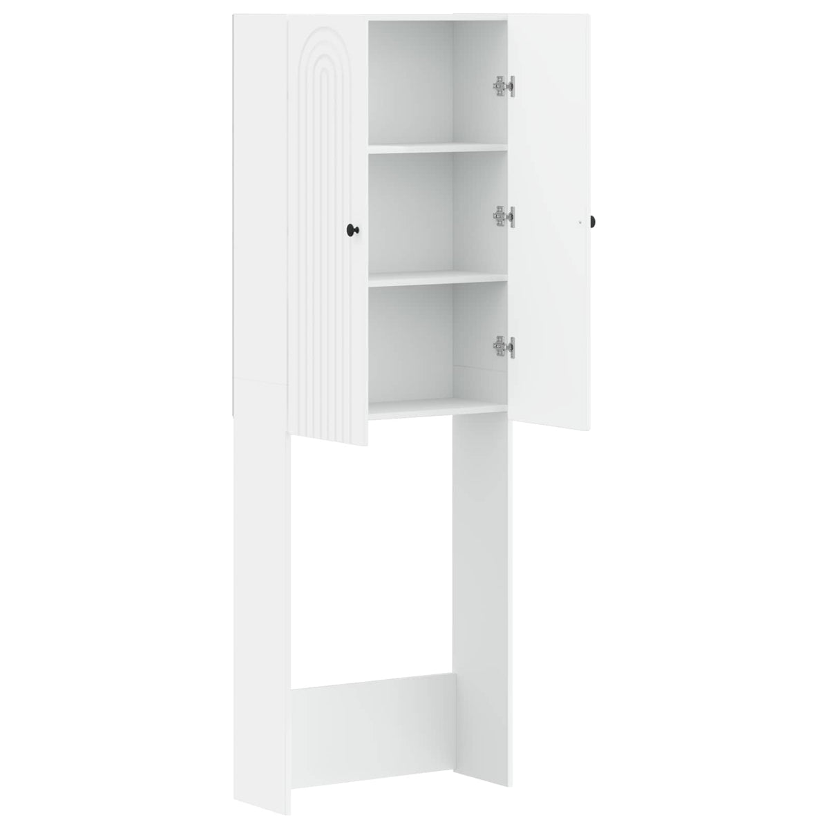 Toilet Cabinet ALKMAAR 66 x 25.5 x 190 cm White