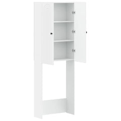 Toilet Cabinet ALKMAAR 66 x 25.5 x 190 cm White