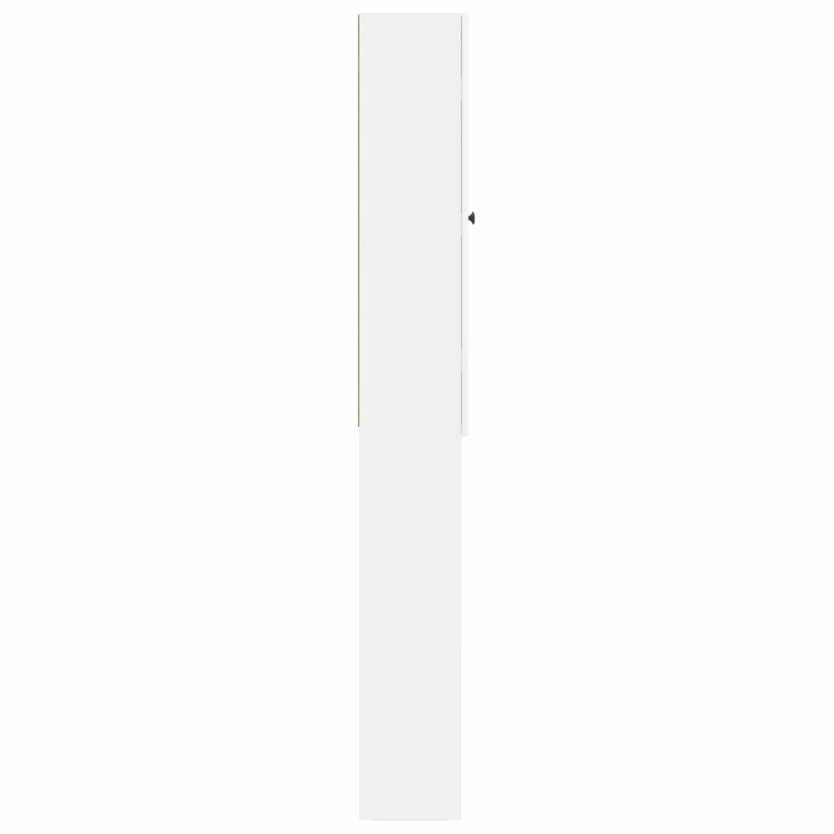Toilet Cabinet ALKMAAR 66 x 25.5 x 190 cm White