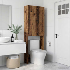 Toilet Cabinet ALKMAAR 66 x 25.5 x 190 cm Old wood
