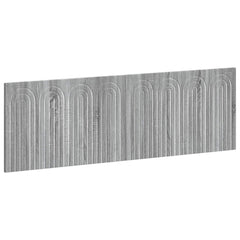vidaXL Wall-Mounted Headboard ALKMAAR Grey Sonoma Engineered Wood 2