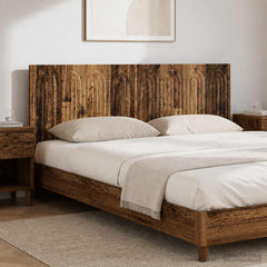 vidaXL Wall-Mounted Headboard ALKMAAR Old Wood Engineered Wood 1