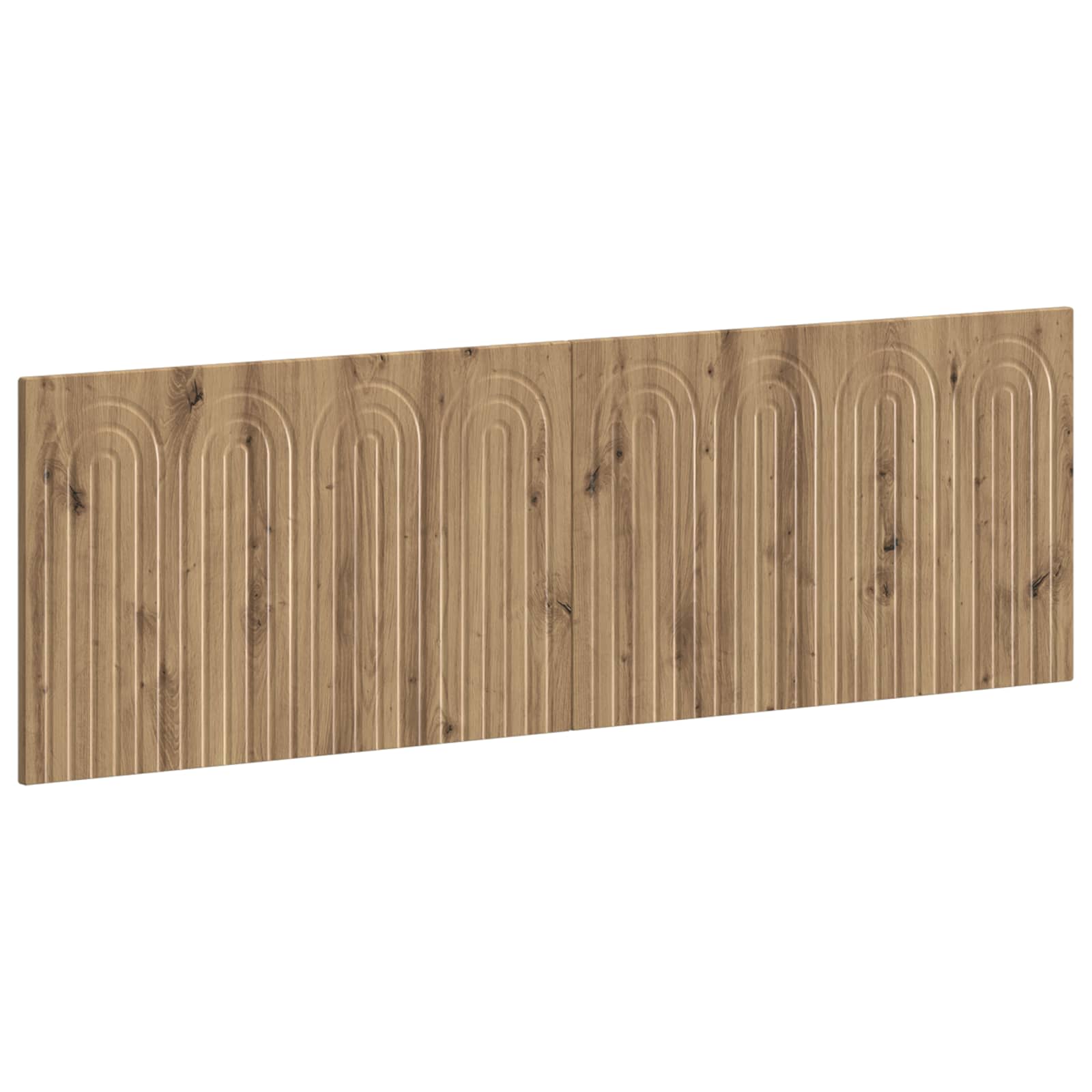 vidaXL Wall-Mounted Headboard ALKMAAR Artisan Oak Engineered Wood 2