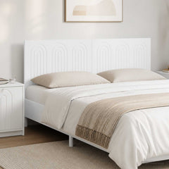vidaXL Wall-Mounted Headboard ALKMAAR Engineered Wood Width 140 cm