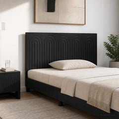 vidaXL Wall-Mounted Headboard ALKMAAR Engineered Wood Width 100 cm