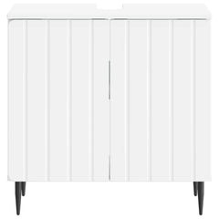 vidaXL Bathroom Sink Cabinet ZWOLLE White 59.5 x 31.5x 59 cm 4