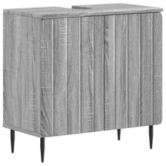 vidaXL Bathroom Sink Cabinet ZWOLLE Grey Sonoma 59.5 x 31.5x 59 cm 2