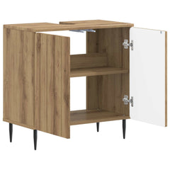 Bathroom Sink Cabinet ZWOLLE 59.5 x 31.5x 59 cm Artisan oak