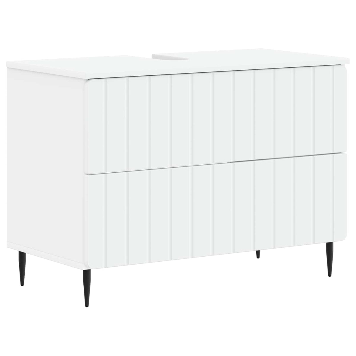 Bathroom Sink Cabinet ZWOLLE 82 x 41x 58.5 cm White