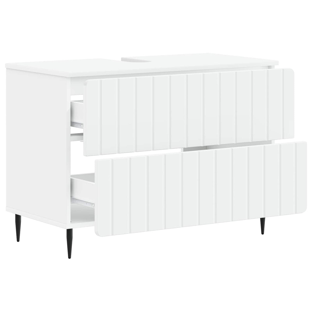 Bathroom Sink Cabinet ZWOLLE 82 x 41x 58.5 cm White