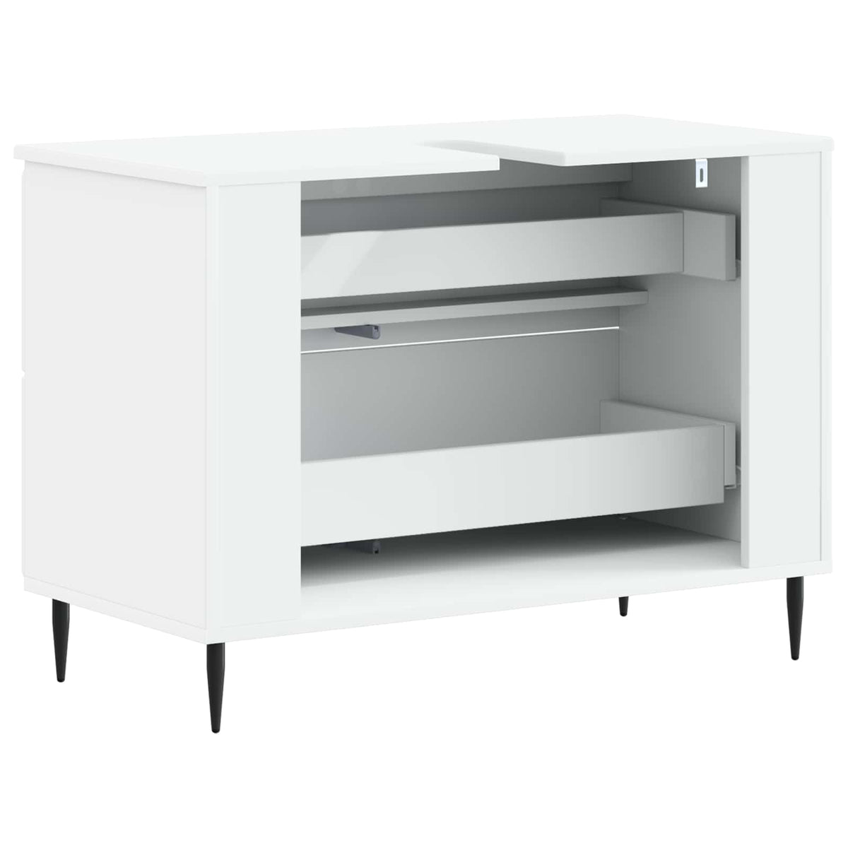 Bathroom Sink Cabinet ZWOLLE 82 x 41x 58.5 cm White