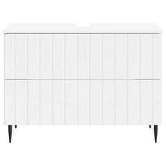 Bathroom Sink Cabinet ZWOLLE 82 x 41x 58.5 cm White