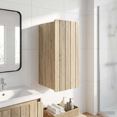 vidaXL Bathroom Wall Cabinet ZWOLLE Sonoma Oak 30 x 31 x 63 cm 1
