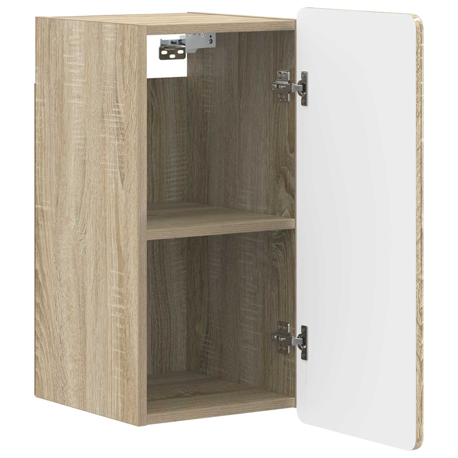 vidaXL Bathroom Wall Cabinet ZWOLLE Sonoma Oak 30 x 31 x 63 cm 3