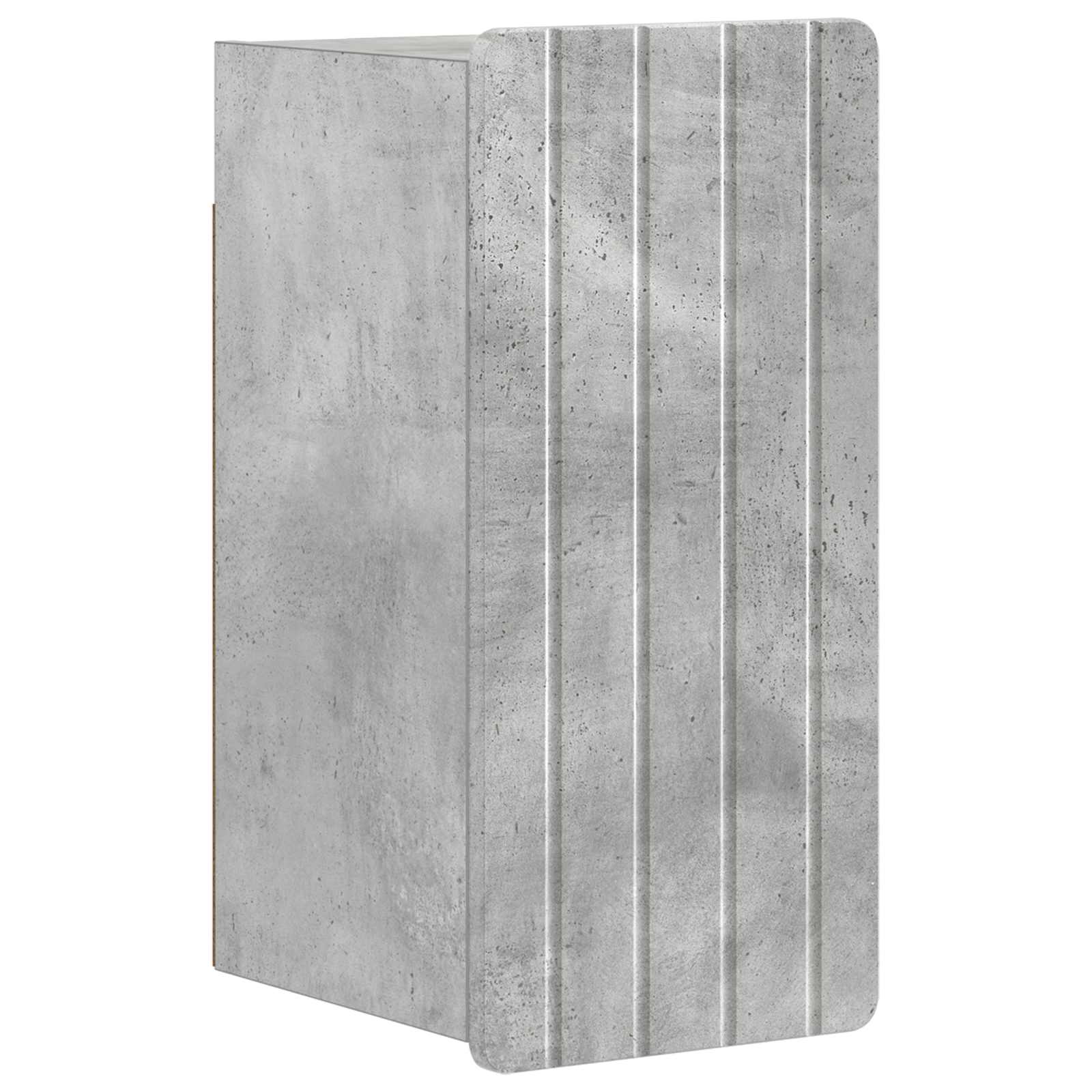 vidaXL Bathroom Wall Cabinet ZWOLLE Concrete Grey 30 x 31 x 63 cm 2