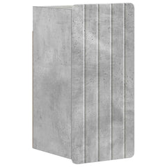 vidaXL Bathroom Wall Cabinet ZWOLLE Concrete Grey 30 x 31 x 63 cm 2