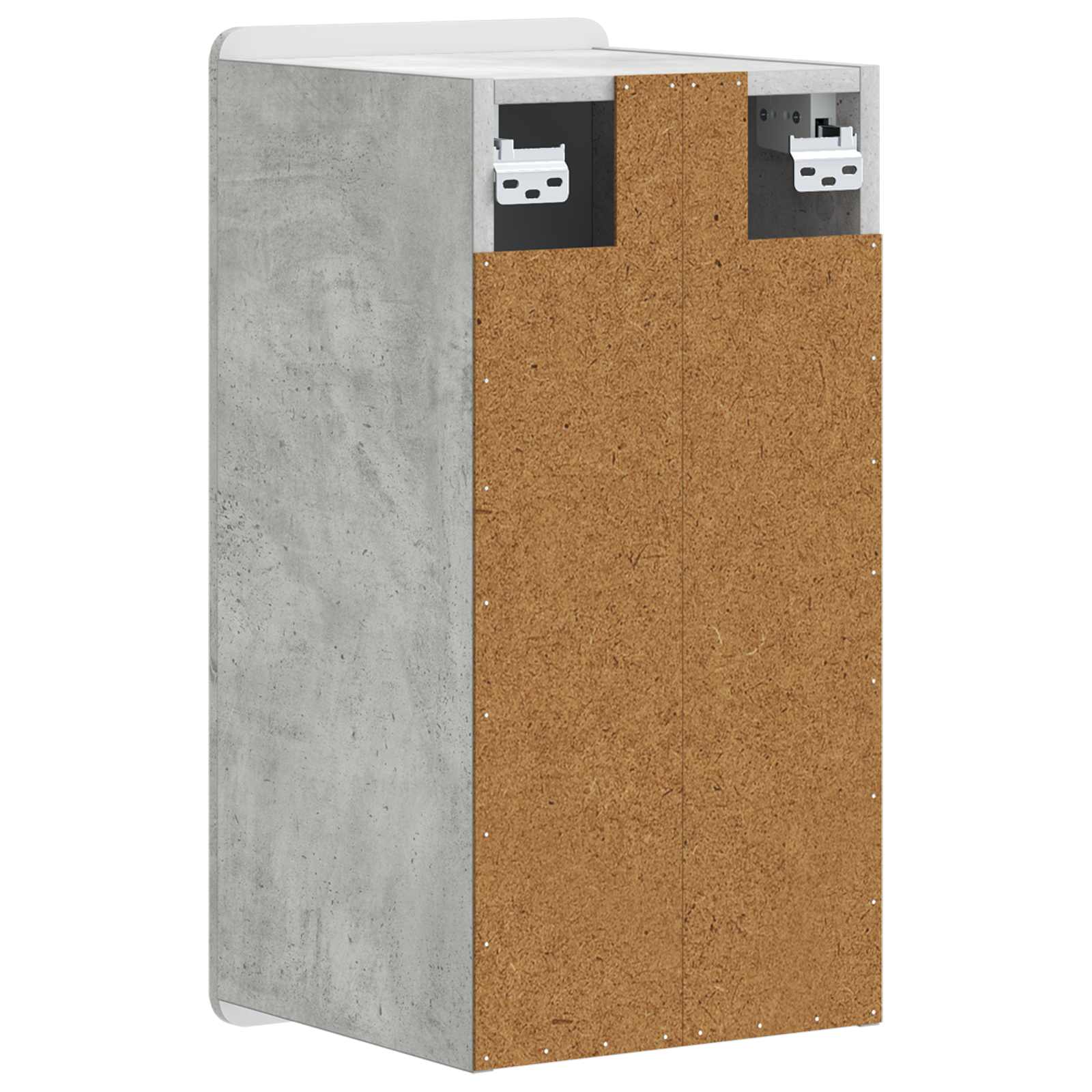 vidaXL Bathroom Wall Cabinet ZWOLLE Concrete Grey 30 x 31 x 63 cm 6