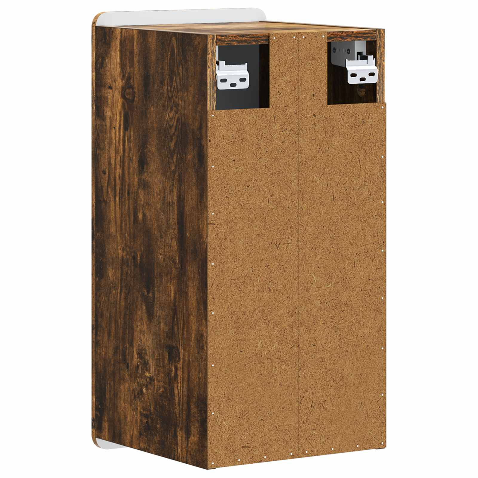 vidaXL Bathroom Wall Cabinet ZWOLLE Smoked Oak 30 x 31 x 63 cm 6