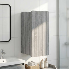 vidaXL Bathroom Wall Cabinet ZWOLLE Grey Sonoma 30 x 31 x 63 cm 1